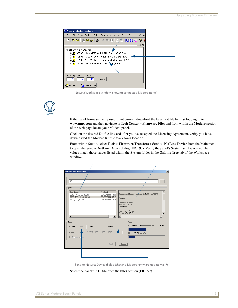 AMX Modero NXD/NXT-1200VG User Manual | Page 129 / 256