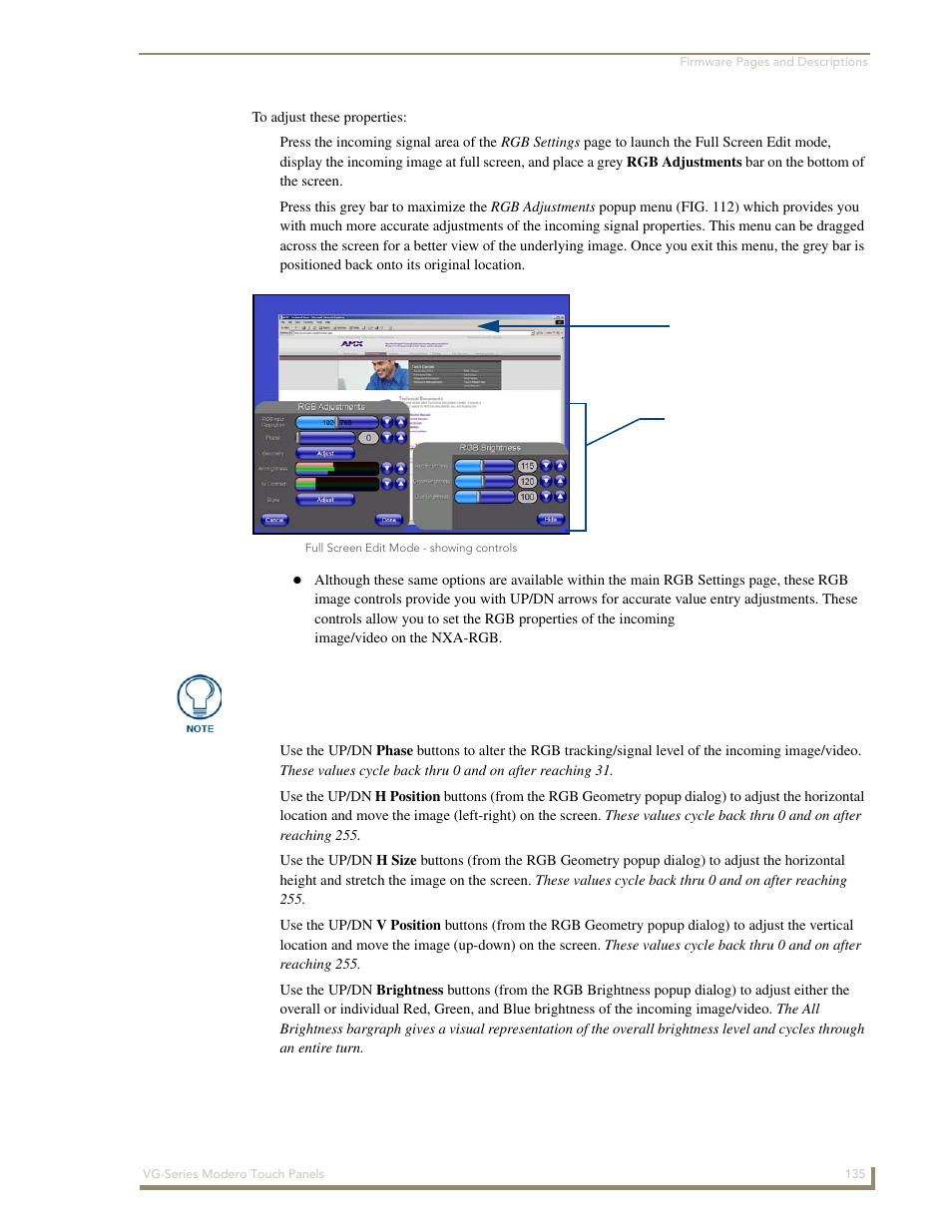 AMX Modero NXD/NXT-1200VG User Manual | Page 149 / 256