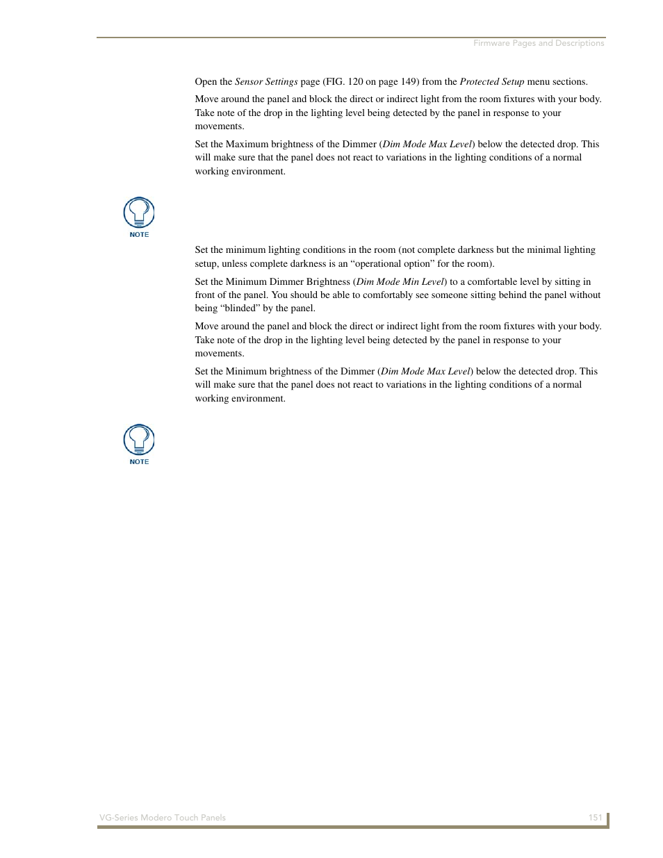 AMX Modero NXD/NXT-1200VG User Manual | Page 165 / 256