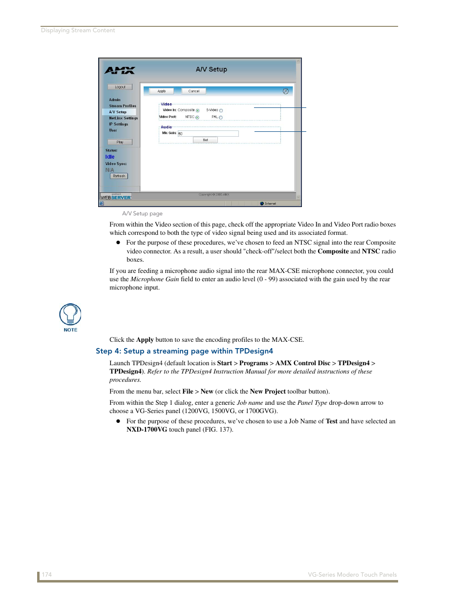 AMX Modero NXD/NXT-1200VG User Manual | Page 188 / 256