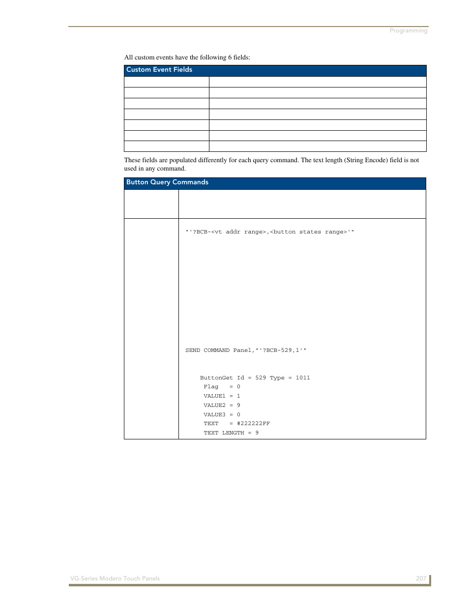 Bbv ?bcb | AMX Modero NXD/NXT-1200VG User Manual | Page 221 / 256