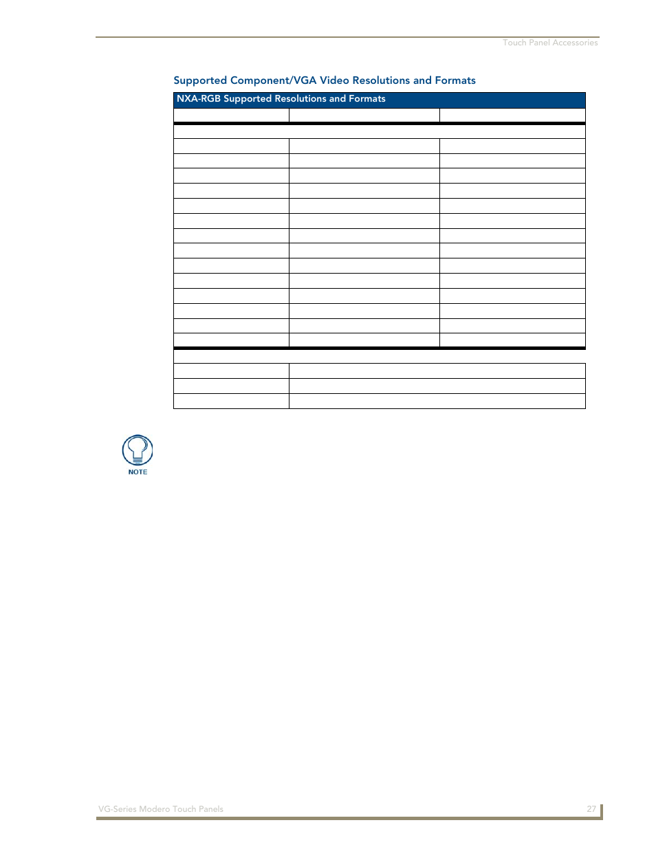 AMX Modero NXD/NXT-1200VG User Manual | Page 41 / 256