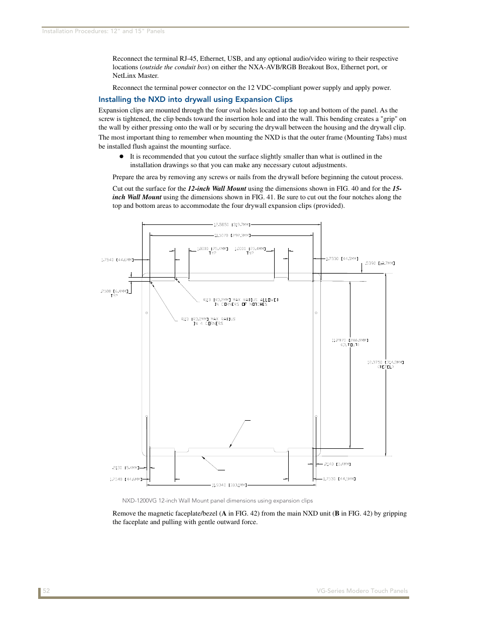 AMX Modero NXD/NXT-1200VG User Manual | Page 66 / 256