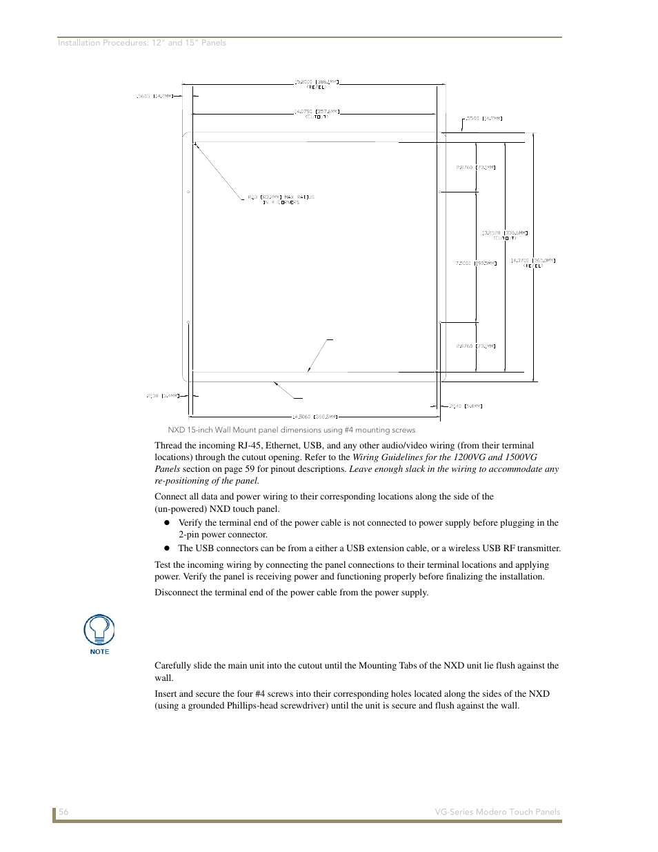 AMX Modero NXD/NXT-1200VG User Manual | Page 70 / 256