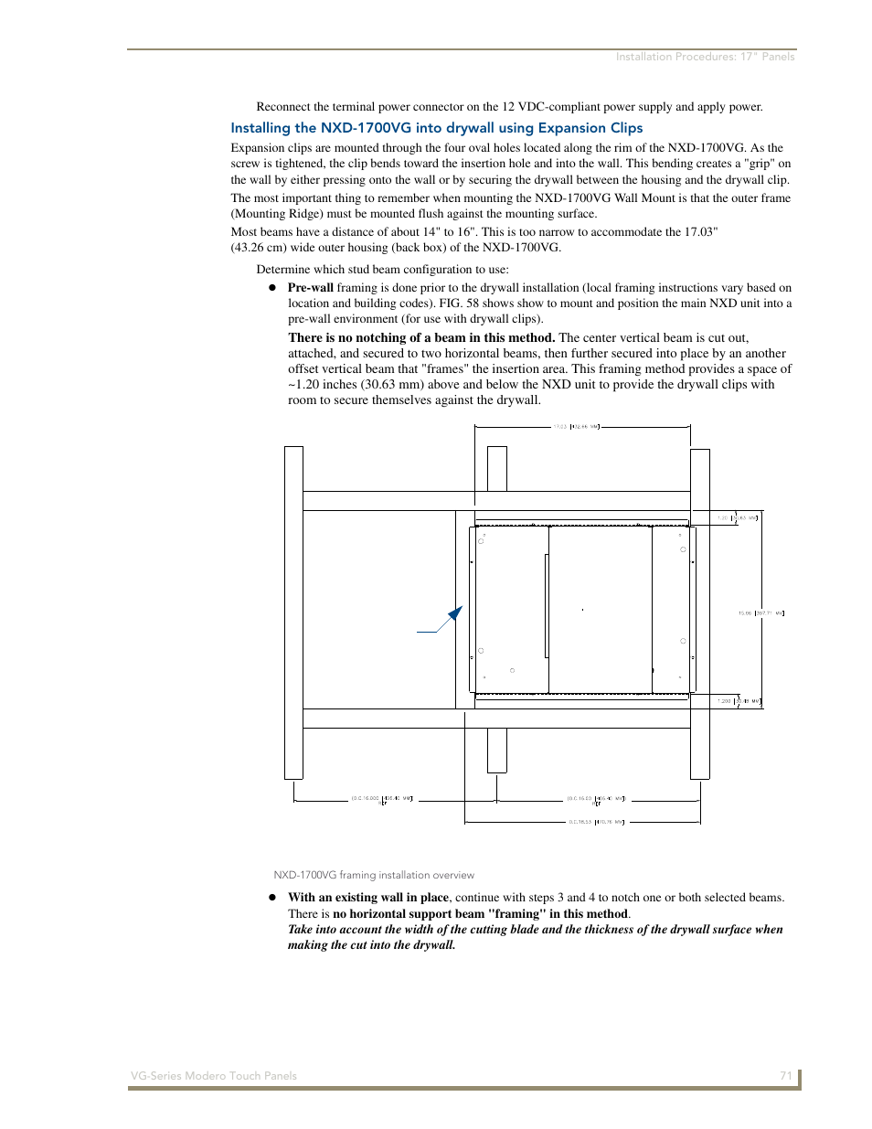 AMX Modero NXD/NXT-1200VG User Manual | Page 85 / 256