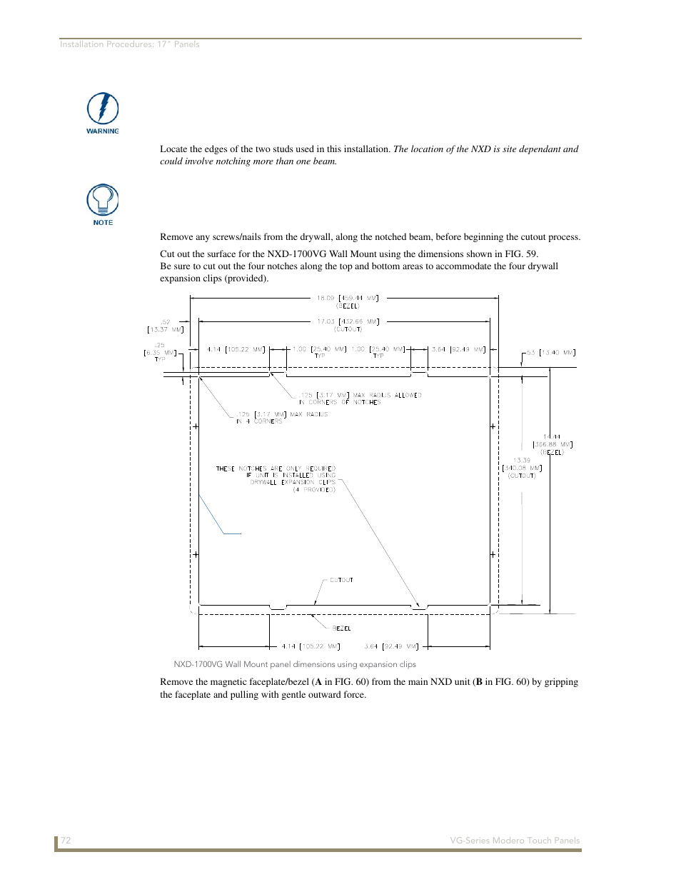 AMX Modero NXD/NXT-1200VG User Manual | Page 86 / 256