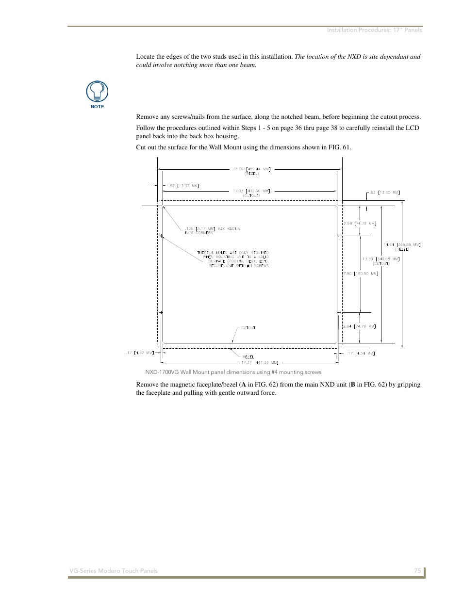 AMX Modero NXD/NXT-1200VG User Manual | Page 89 / 256