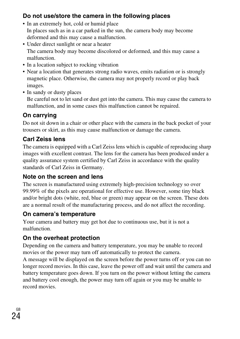 Sony DSC-TX55 User Manual | Page 24 / 64