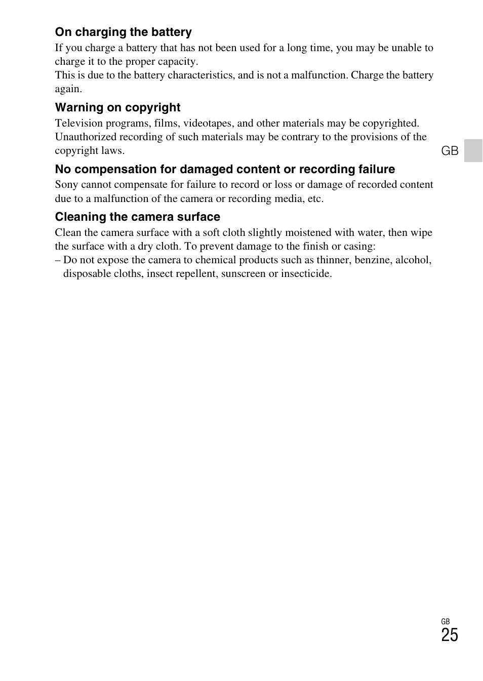 Sony DSC-TX55 User Manual | Page 25 / 64