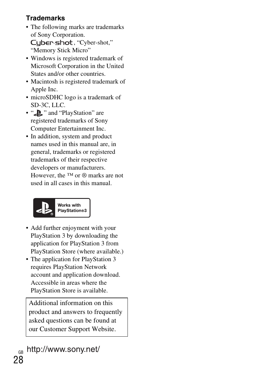 Sony DSC-TX55 User Manual | Page 28 / 64