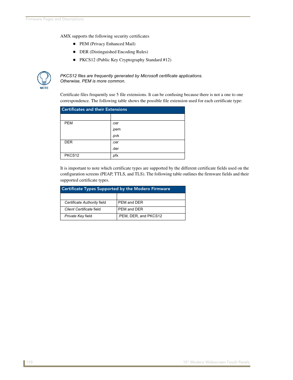 AMX Modero NXD-1000Vi User Manual | Page 120 / 234