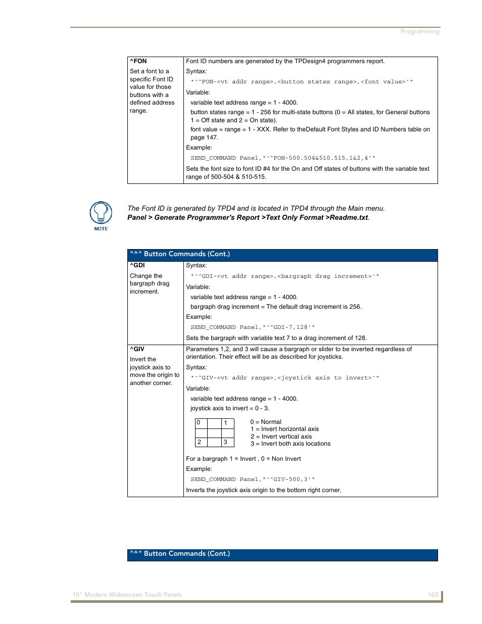 AMX Modero NXD-1000Vi User Manual | Page 173 / 234