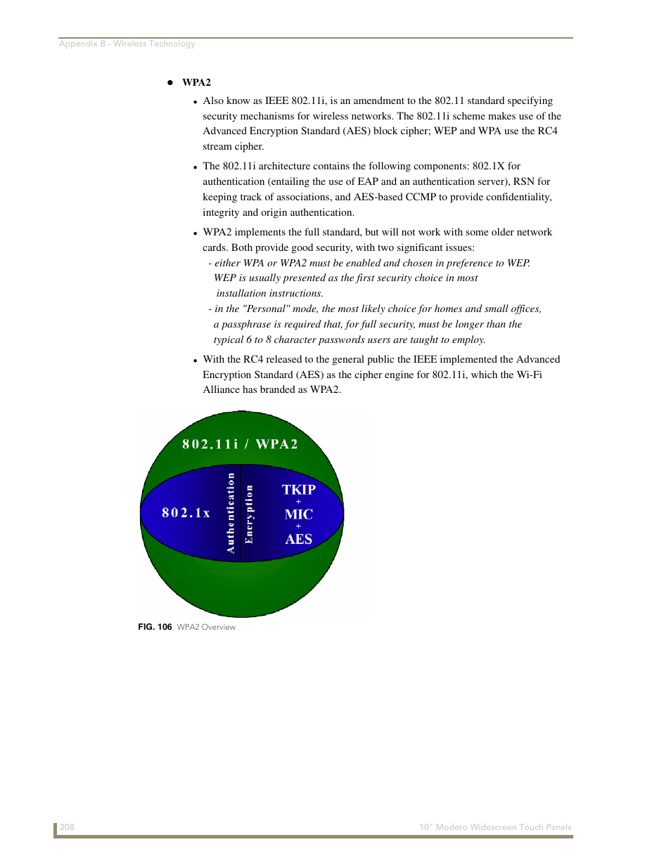AMX Modero NXD-1000Vi User Manual | Page 218 / 234
