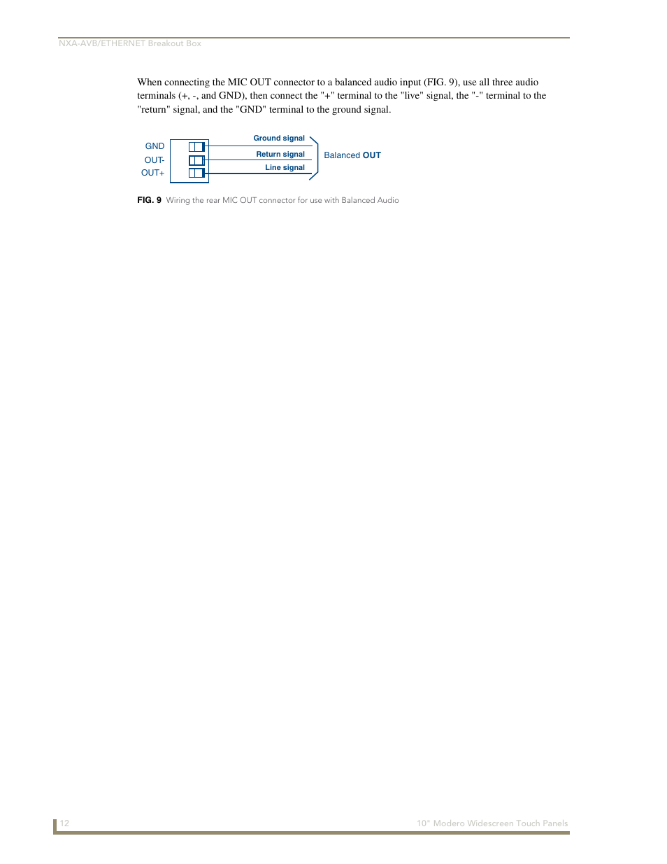 AMX Modero NXD-1000Vi User Manual | Page 22 / 234