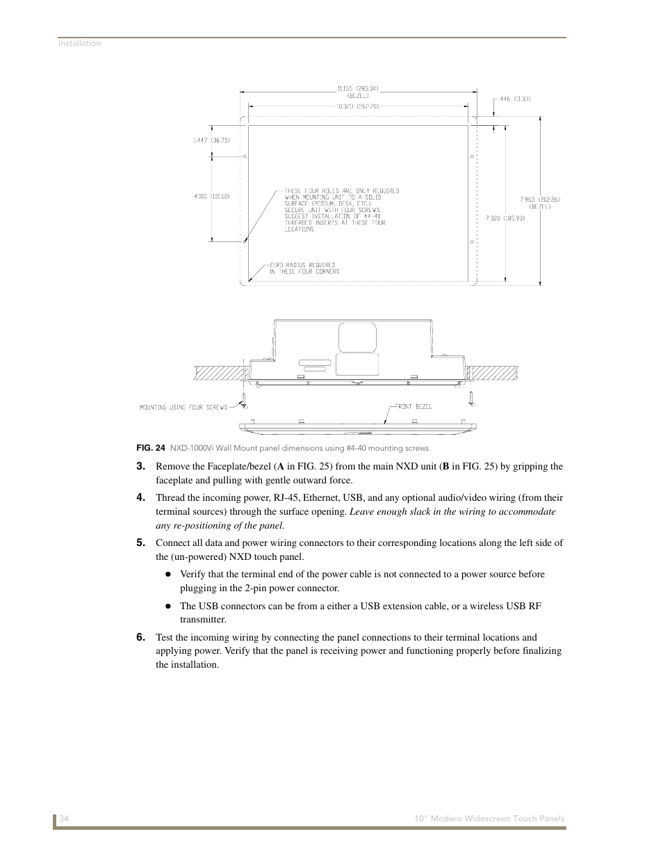 AMX Modero NXD-1000Vi User Manual | Page 44 / 234