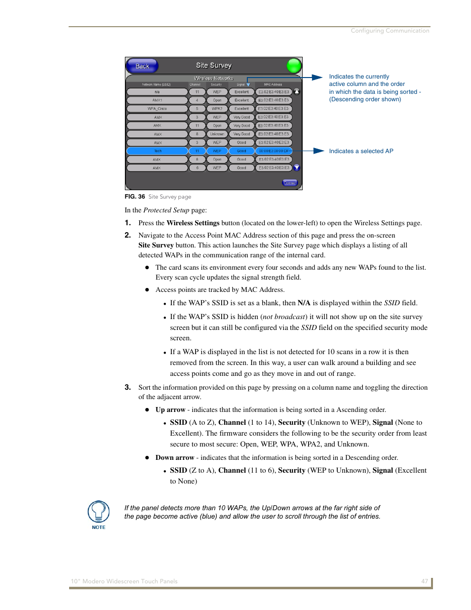 AMX Modero NXD-1000Vi User Manual | Page 57 / 234