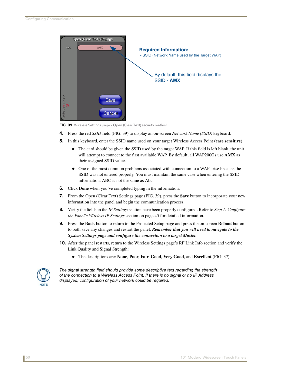 AMX Modero NXD-1000Vi User Manual | Page 60 / 234
