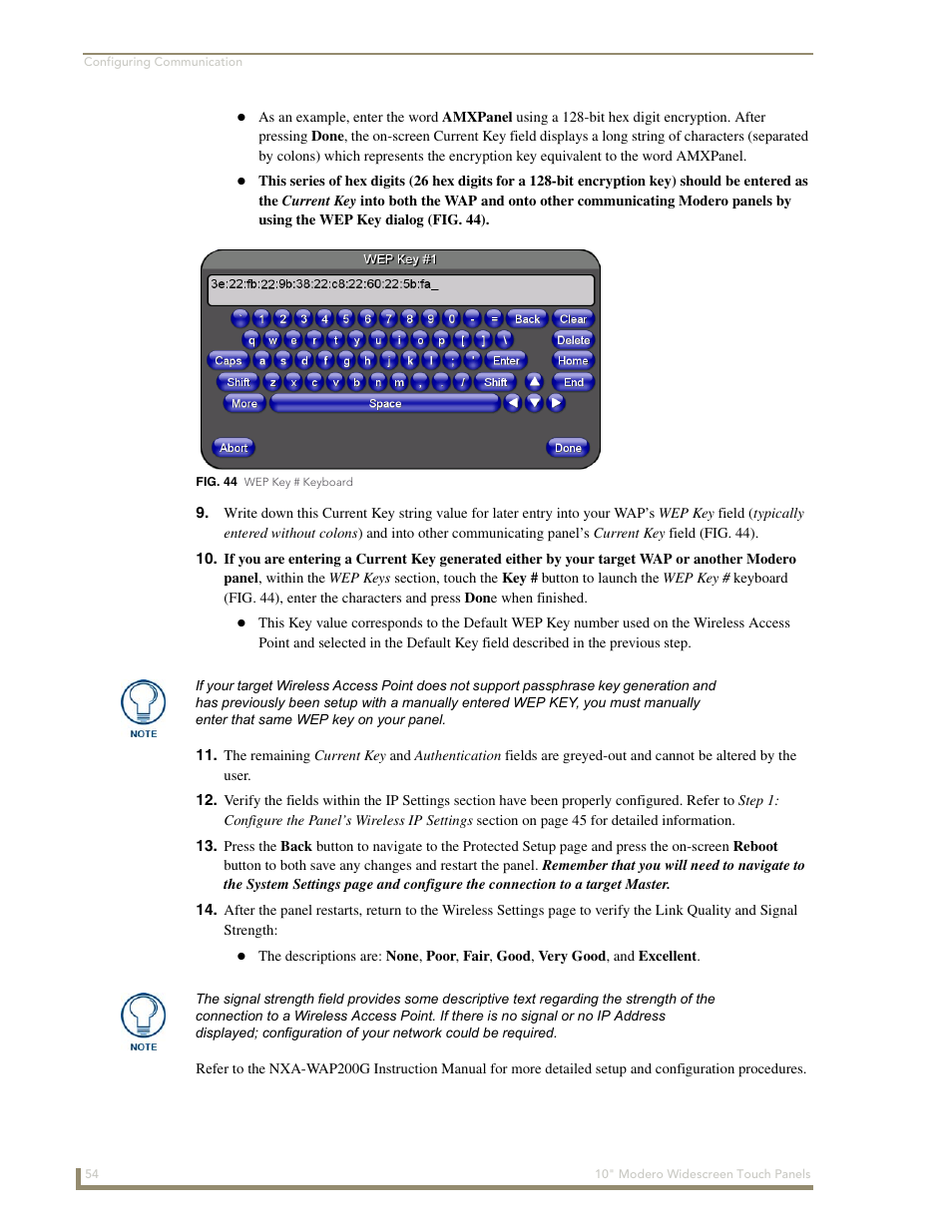 AMX Modero NXD-1000Vi User Manual | Page 64 / 234