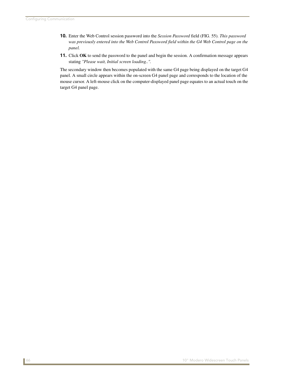 AMX Modero NXD-1000Vi User Manual | Page 76 / 234
