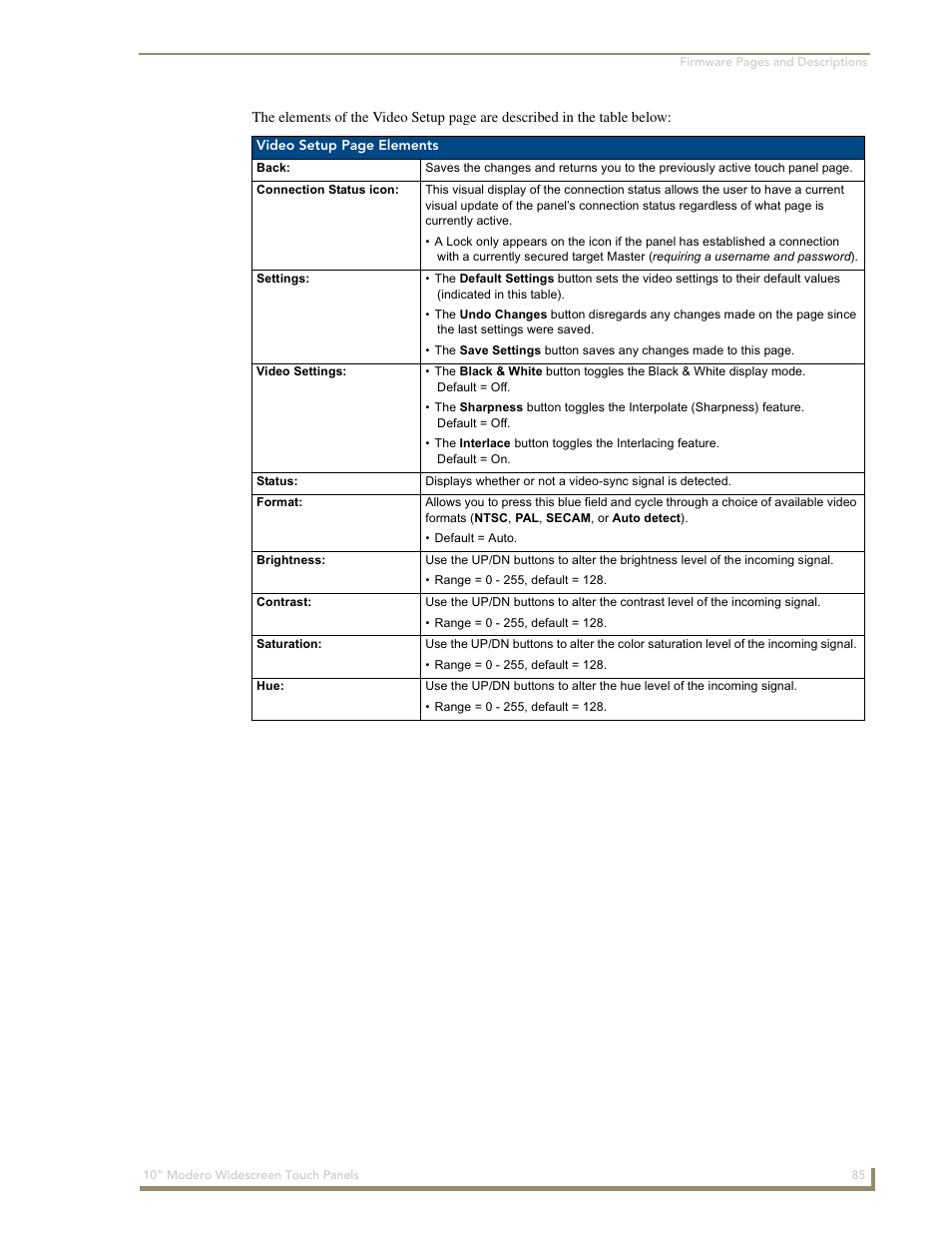 AMX Modero NXD-1000Vi User Manual | Page 95 / 234