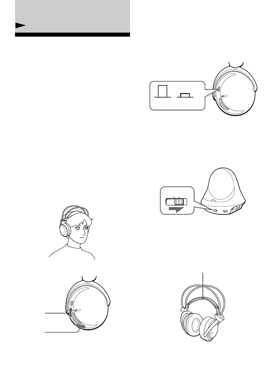 Wiedergabe einer signalquelle, Wiedergabe einer signalquelle 1, Nbetrieb | Sony MDR-IF630RK User Manual | Page 32 / 52