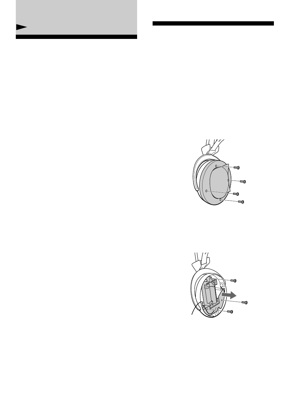 Zur besonderen beachtung, Entsorgen der kopfhörer, Zur besonderen beachtung entsorgen der kopfhörer | Nzusatzinformationen | Sony MDR-IF630RK User Manual | Page 34 / 52