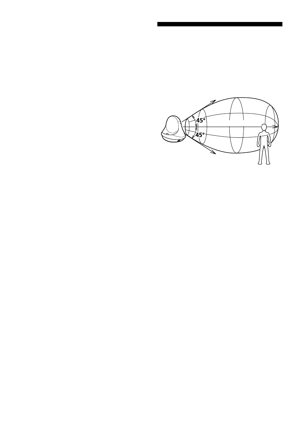 The effective areas of the transmitter | Sony MDR-IF630RK User Manual | Page 9 / 52