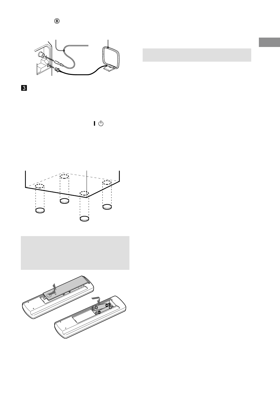 Setting the time | Sony CMT-EP50 User Manual | Page 7 / 24