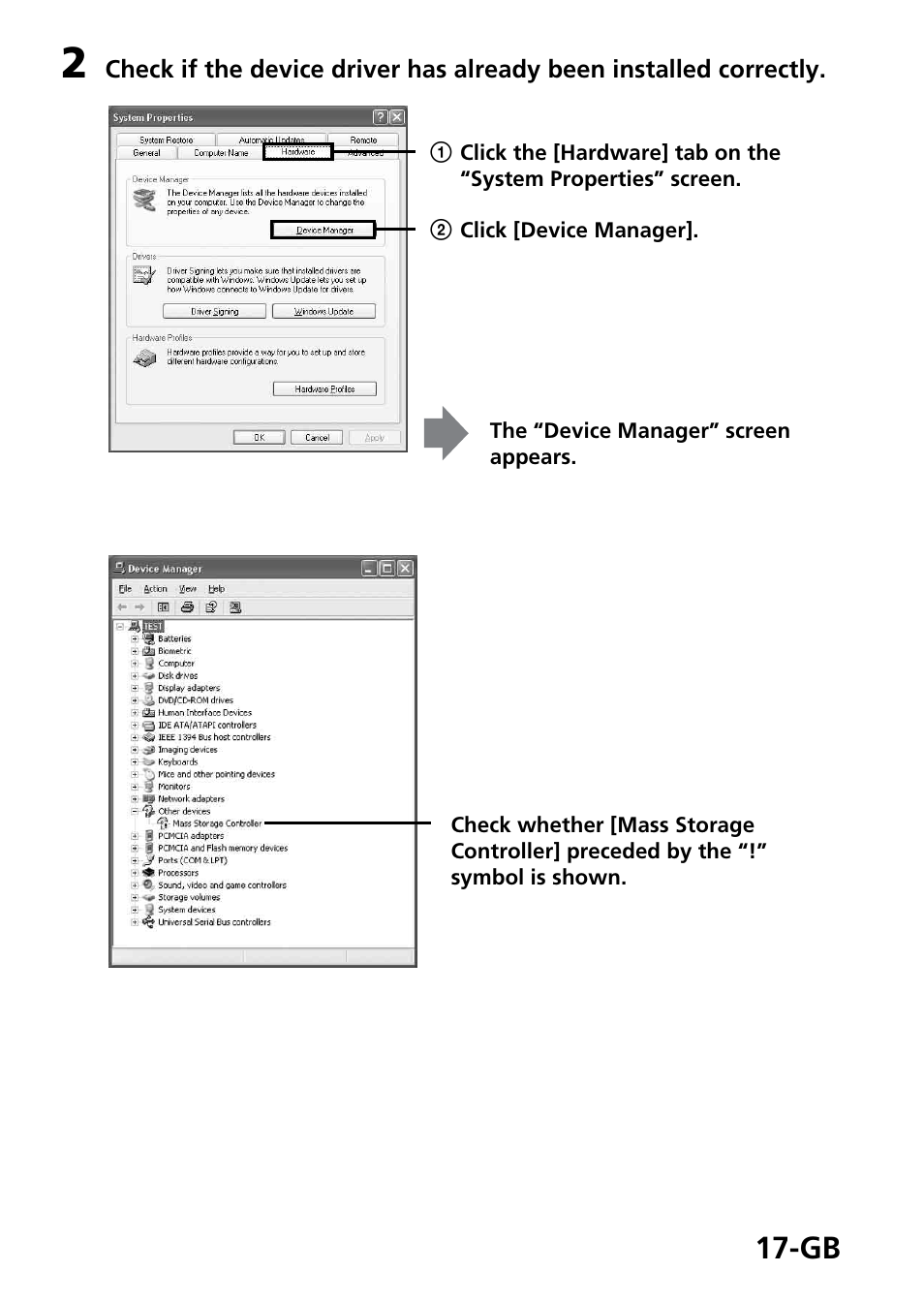 Sony MSAC-EX1 User Manual | Page 17 / 34