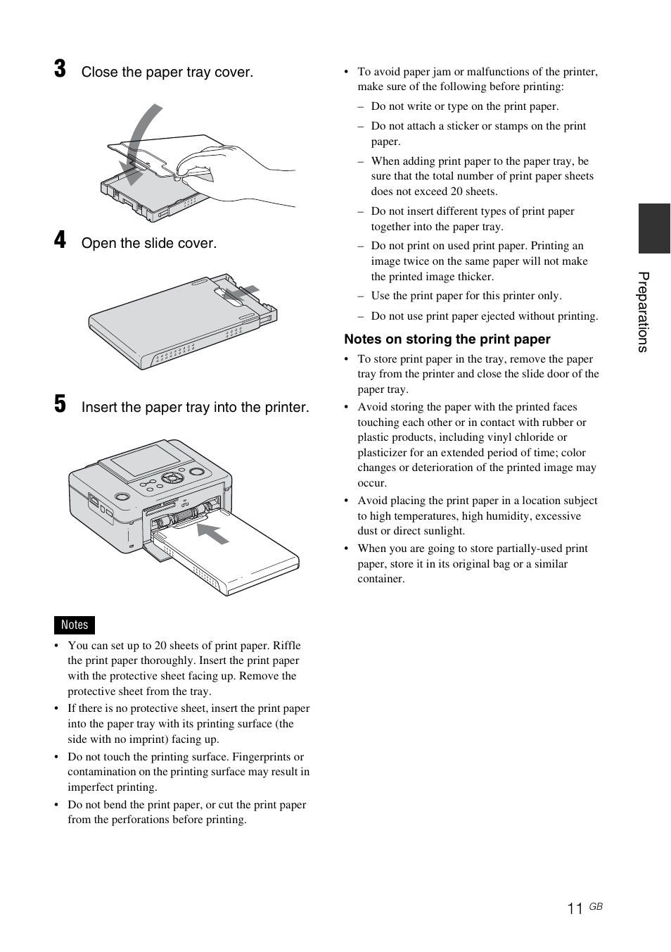 Sony DPP-FP97 User Manual | Page 11 / 88