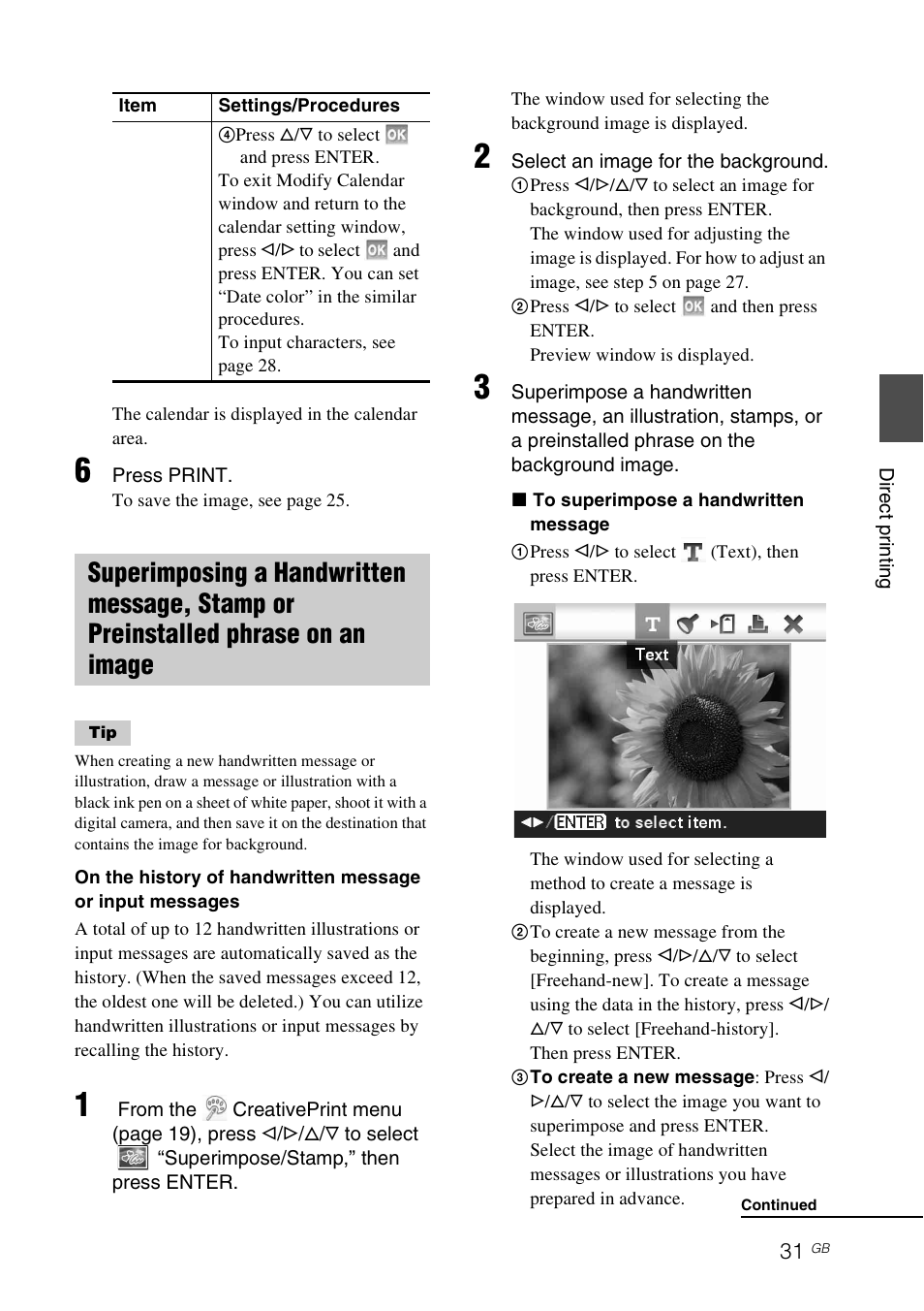 Sony DPP-FP97 User Manual | Page 31 / 88