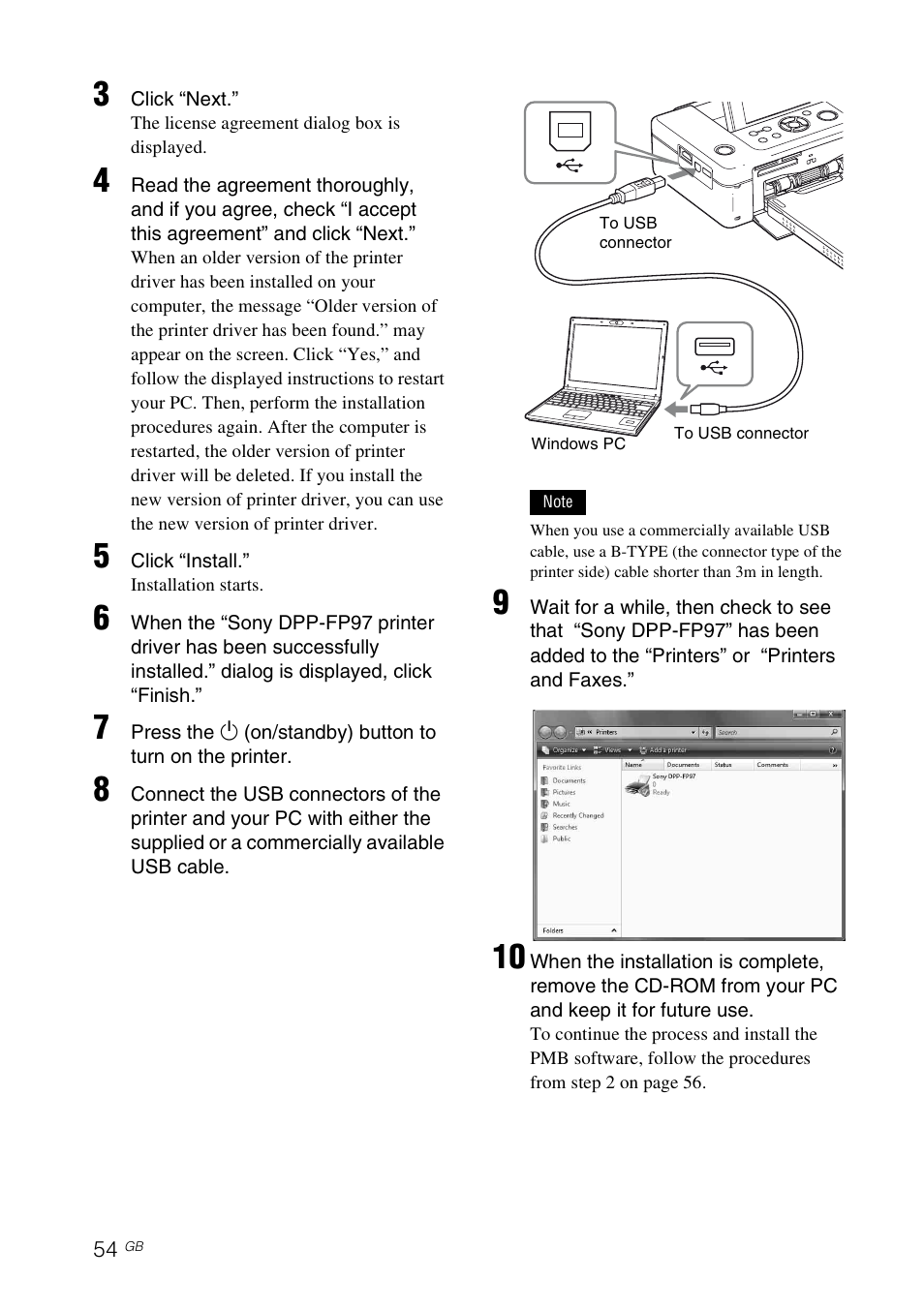 Sony DPP-FP97 User Manual | Page 54 / 88