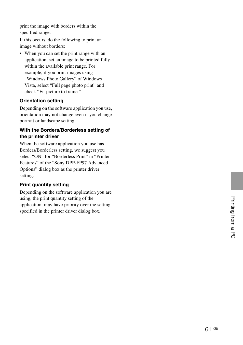 Sony DPP-FP97 User Manual | Page 61 / 88