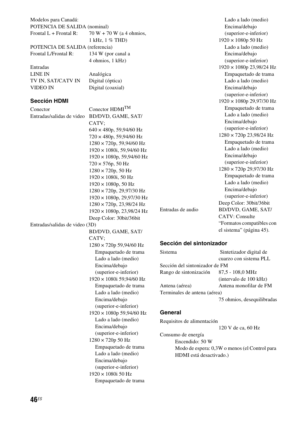 Sony HT-CT550W User Manual | Page 140 / 142
