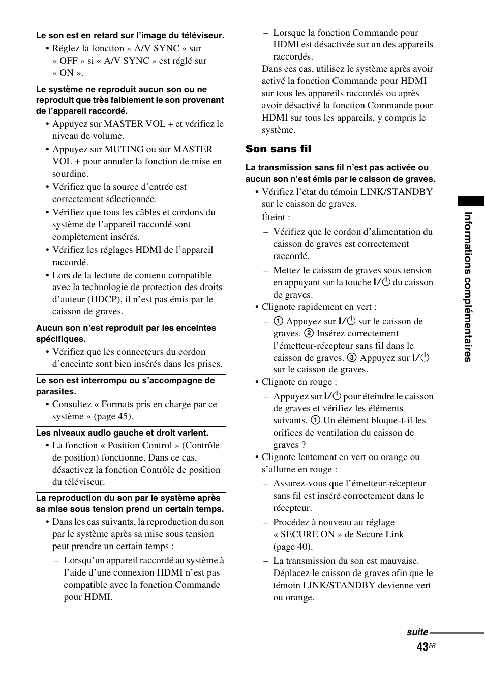 Sony HT-CT550W User Manual | Page 89 / 142