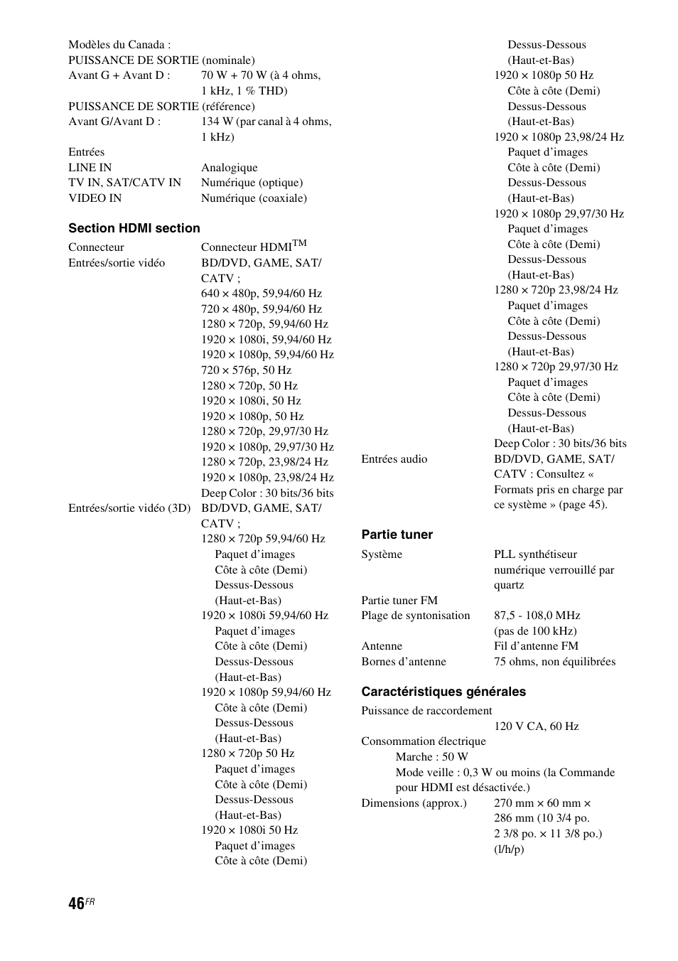 Sony HT-CT550W User Manual | Page 92 / 142