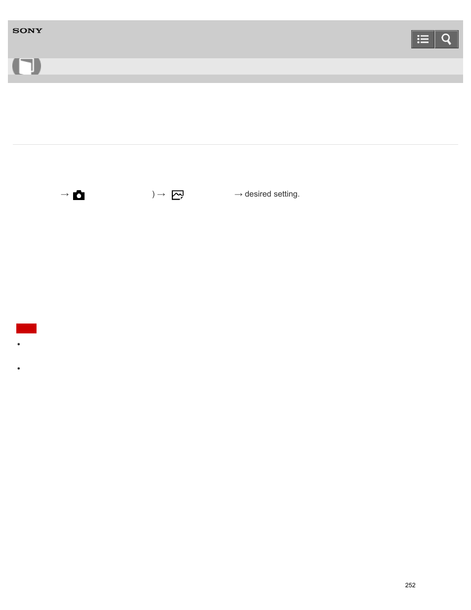 Color space (still image), Help guide | Sony ILCE-6000 User Manual | Page 257 / 458