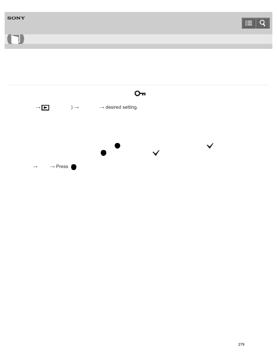 Protect, Help guide | Sony ILCE-6000 User Manual | Page 284 / 458