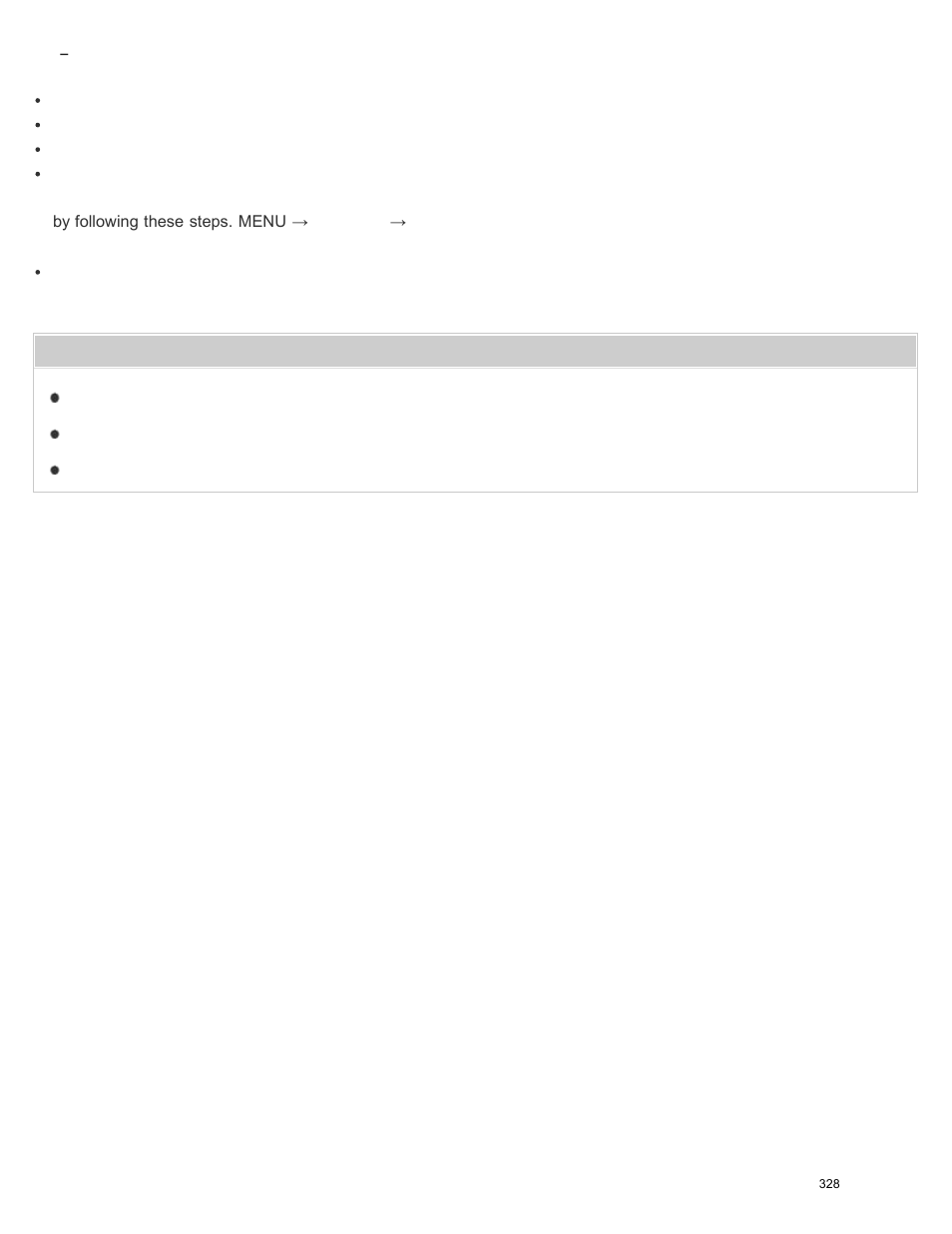 Sony ILCE-6000 User Manual | Page 333 / 458