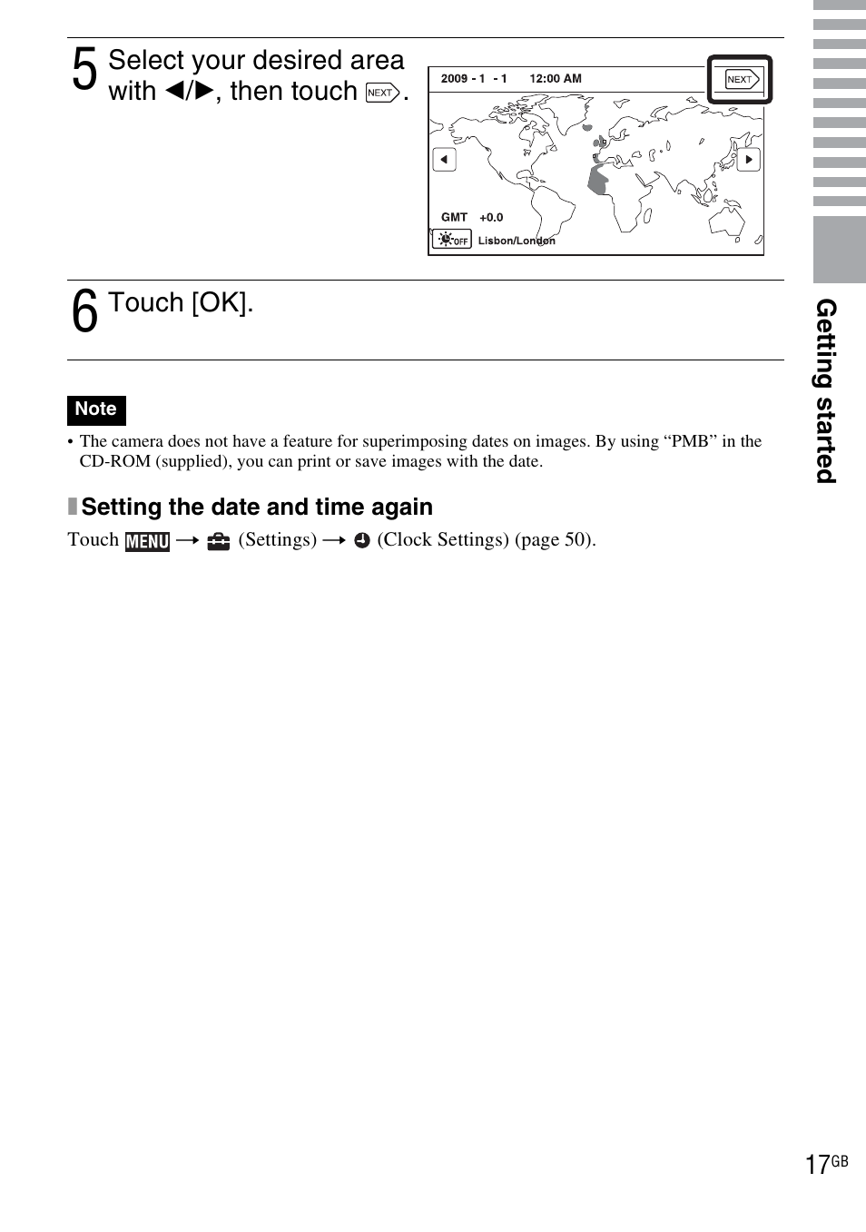 Sony DSC-TX1 User Manual | Page 17 / 116