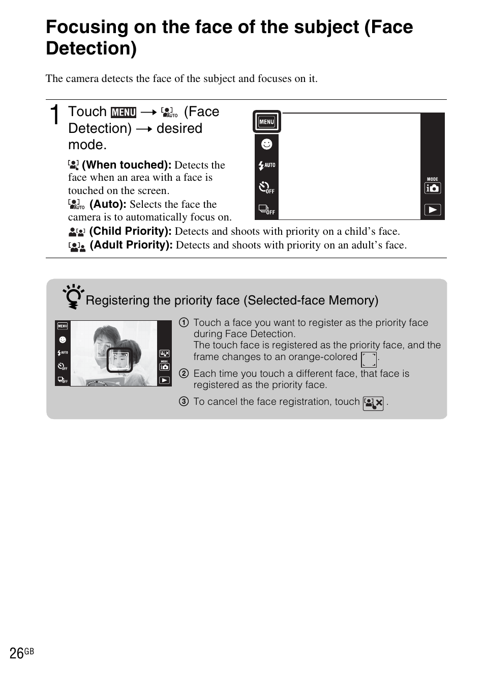 Sony DSC-TX1 User Manual | Page 26 / 116