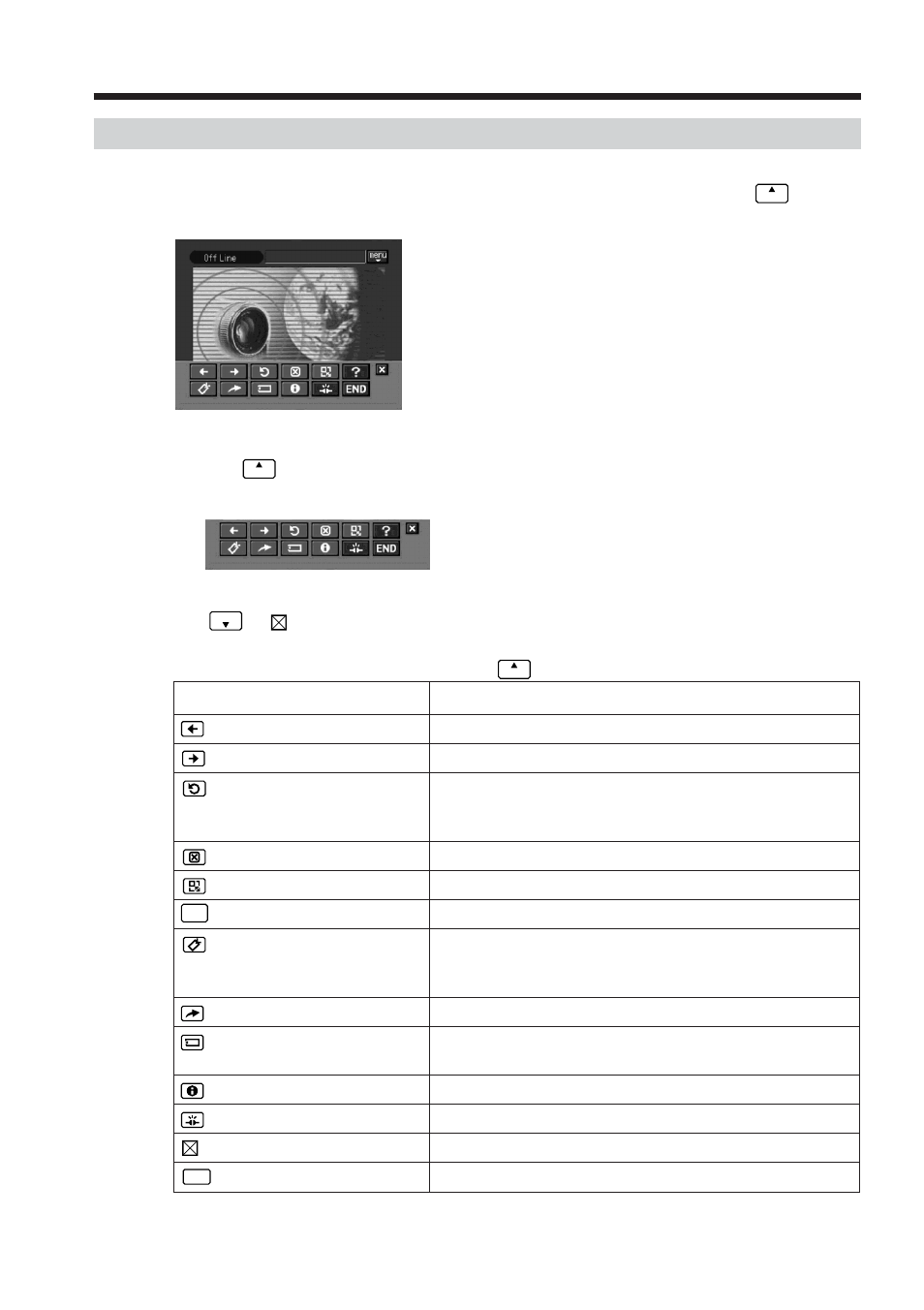 How to use the menu bar on the browser, Viewing web pages, The buttons on the menu bar | Sony DCR-IP5 User Manual | Page 84 / 124