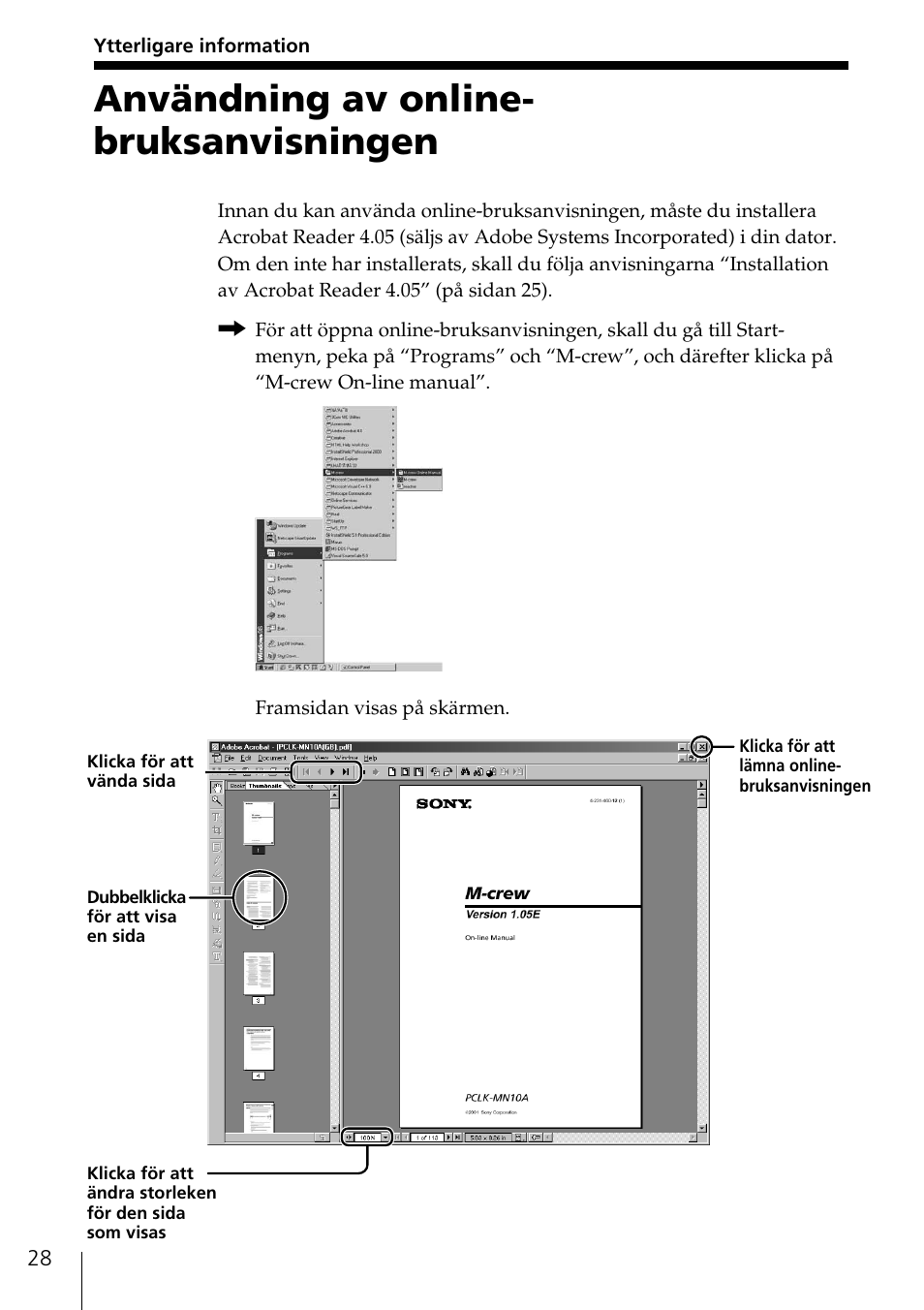 Ytterligare information, Användning av online-bruksanvisningen, Användning av online- bruksanvisningen | Sony NAS-CZ1 User Manual | Page 178 / 241