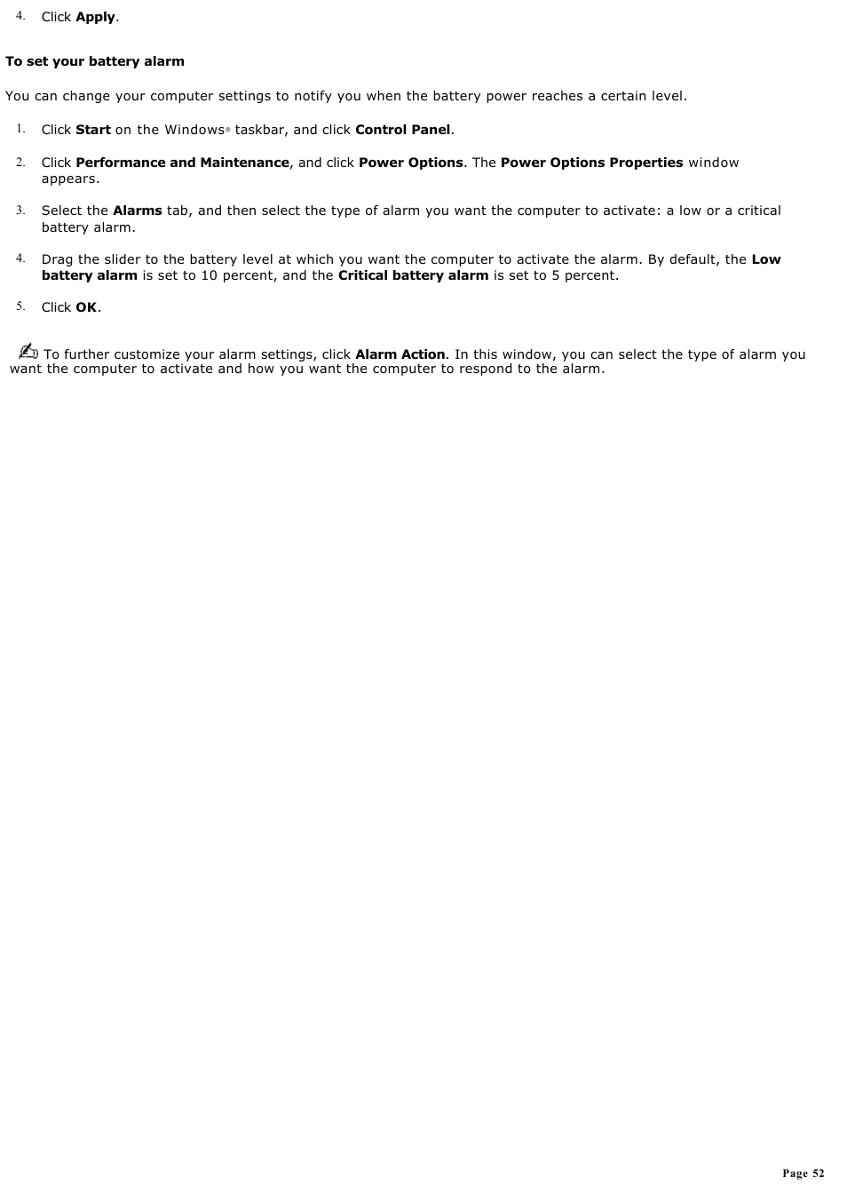 Sony VGN-A150 User Manual | Page 52 / 315