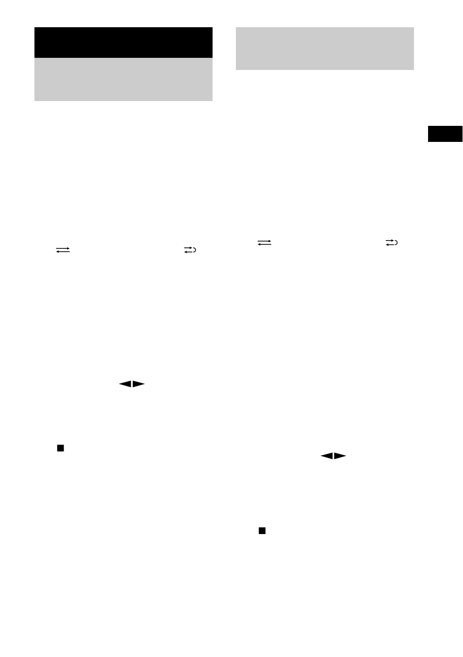 Tape – recording, Recording your favorite cd tracks on a tape, Cd-tape synchro recording | Recording on a tape manually, Manual recording, Recording your favorite cd tracks on a, Tape — cd-tape synchro recording | Sony HCD-HP7 User Manual | Page 17 / 36