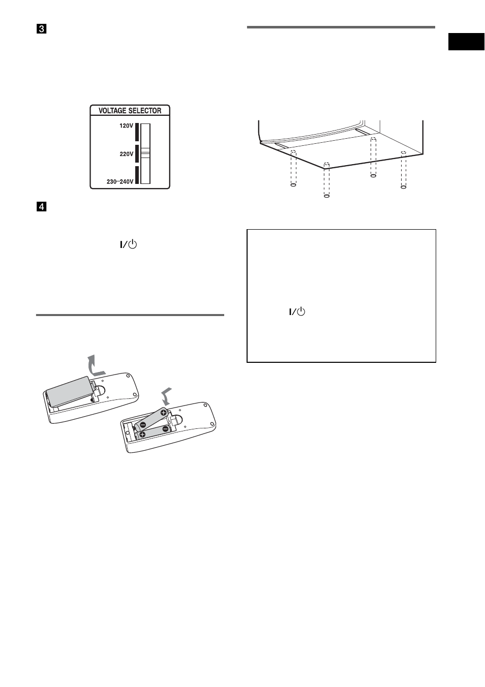 Attaching the speaker pads | Sony HCD-HP7 User Manual | Page 7 / 36