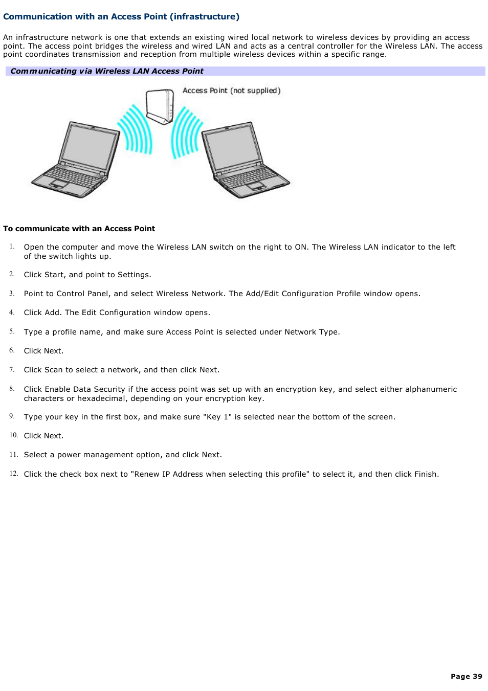 Sony PCG-R505ELK User Manual | Page 39 / 214