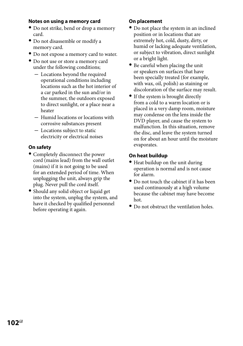 Sony WHG-SLK1I User Manual | Page 102 / 127