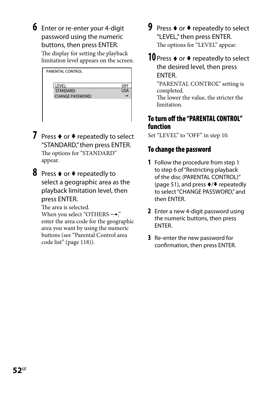 Sony WHG-SLK1I User Manual | Page 52 / 127