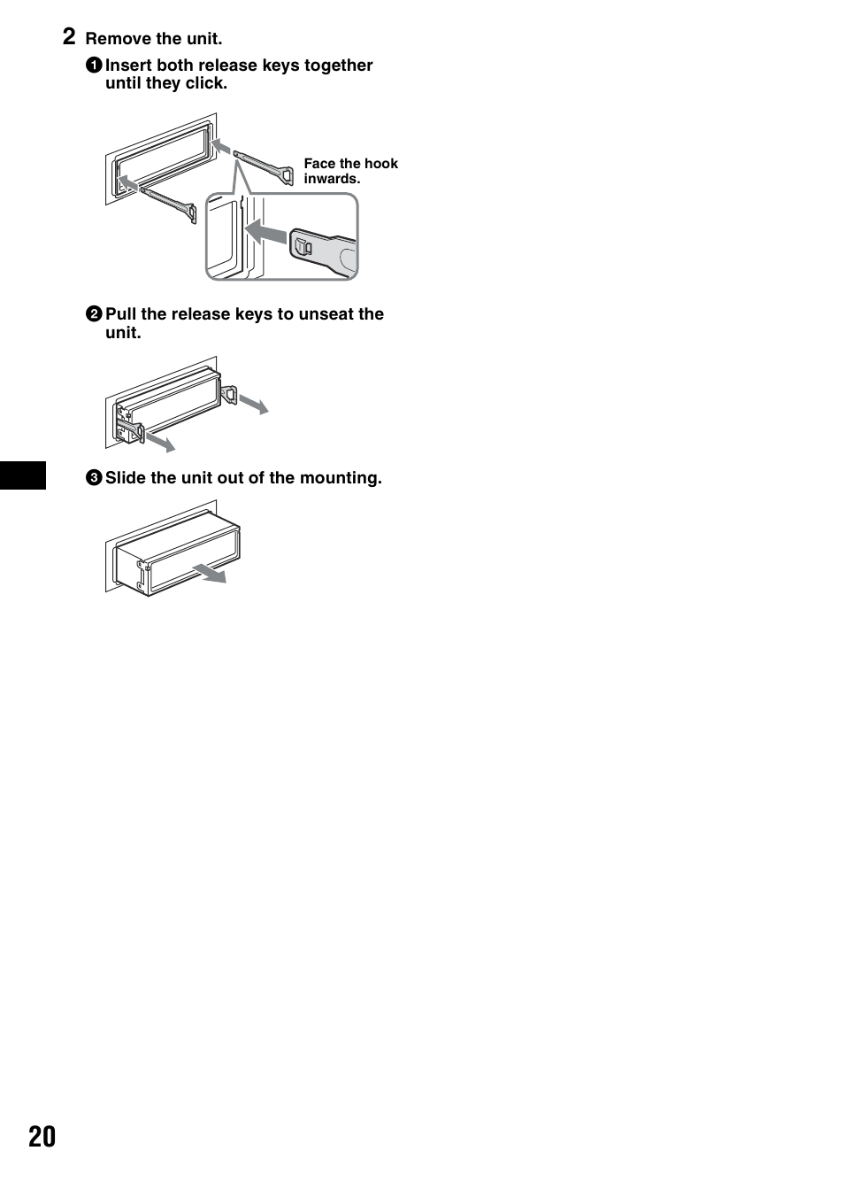 Sony CDX-R3300 User Manual | Page 20 / 68